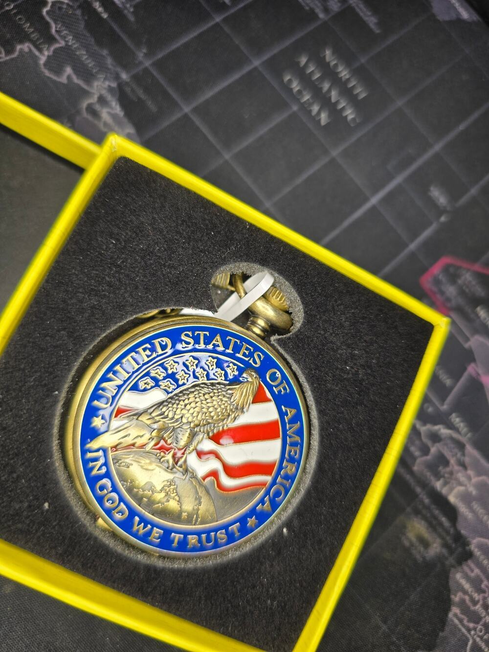 Invicta Vintage Americana Pocket Watch (Model 49008)